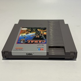Cabal (Nintendo NES, 1990) Cartridge & Manual Authentic Tested