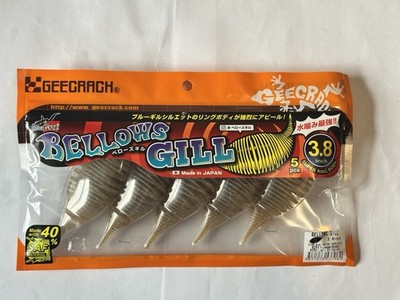 GeeCrack Bellows Gill 3.8  Light Gill Candy  5pc TPE Material