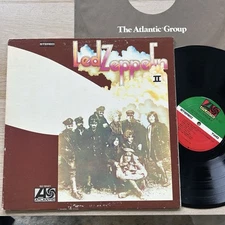 LED ZEPPELIN II 1970s US Monarch Pressing VG+ Complete W/Sleeve NICE!