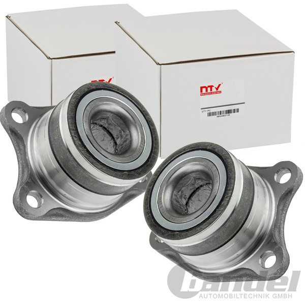 2X NTY RADLAGER-SATZ Hinten Beidseitig Passend FÜR Toyota Avensis Camry Carina-image