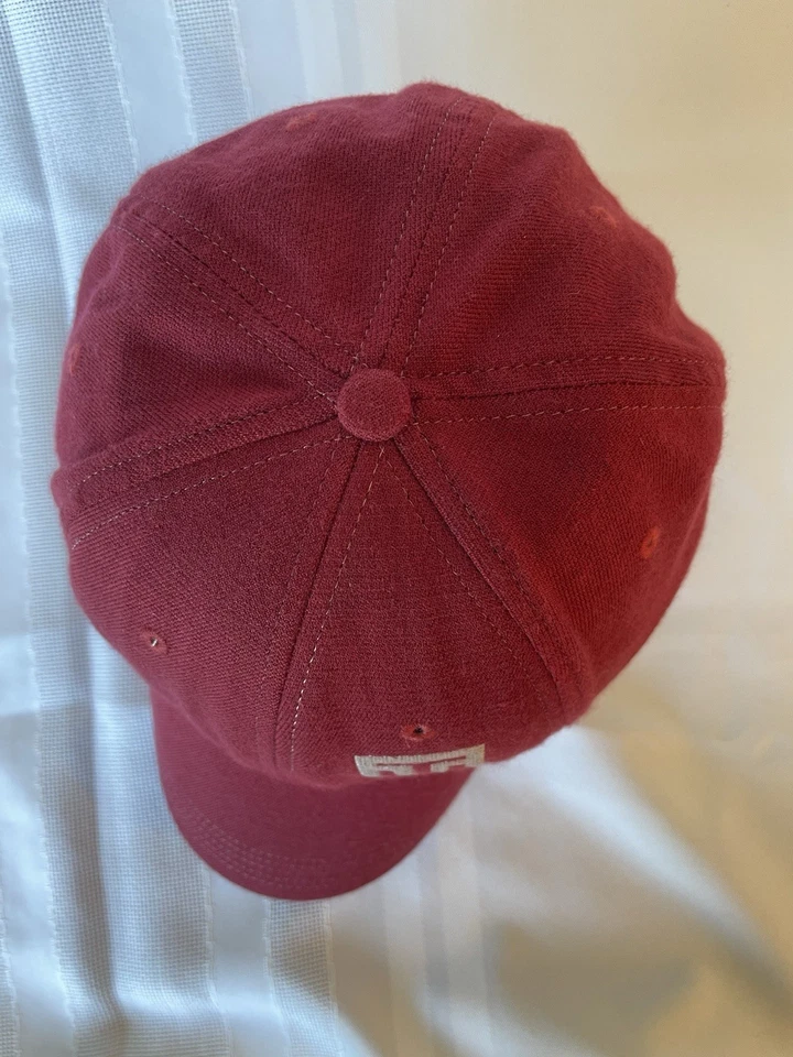 Chapéu de ventilação ajustado Sun Day vermelho × Tiger Woods cipreste – Vermelho raro com logotipo transparente G/XL - Imagem 3 de 4