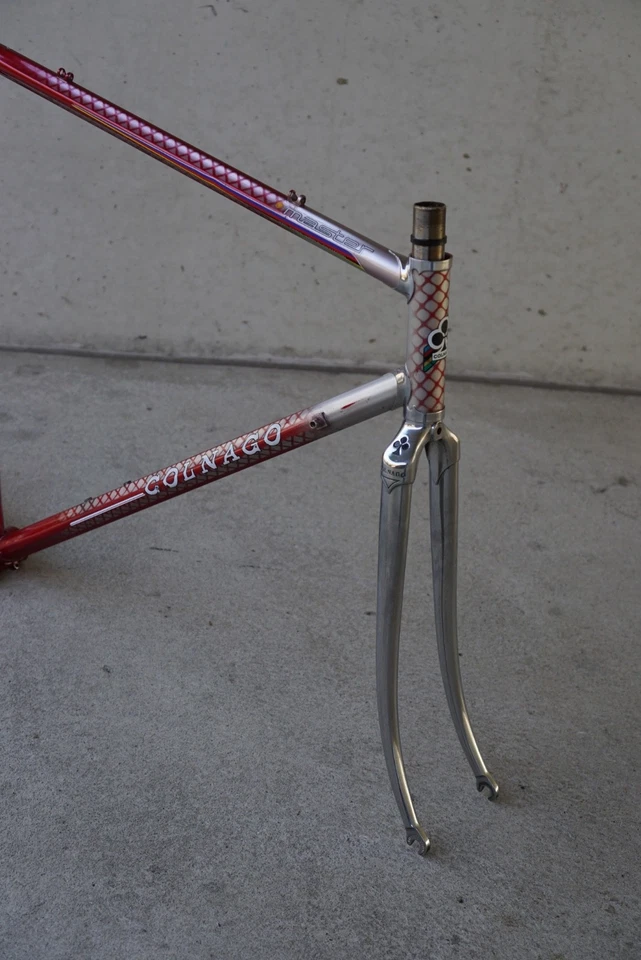 Colnago Master 1st Gen Del Tongo Retinata Frame Set Campagnolo Size 54.5/56 - Bild 2 von 4