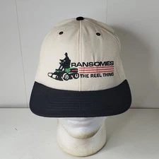 Ransomes The Reel Thing Lawn Mower Hat Men's Snapback Baseball Cap Jacobsen Turf