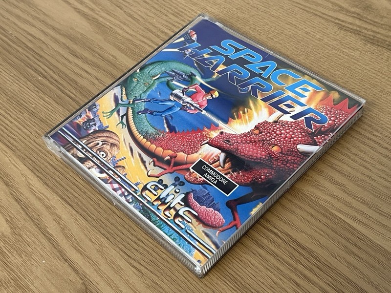 Amiga Space Harrier Vintage 1990's Game - Untested -🕹️Retro Gift Idea🕹️