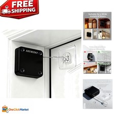 Durable Black Automatic Door Closer - Effortless Installation for Security Needs