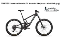 Factory Paint for 2019/2020 Santa Cruz Nomad C/CC (matte carbon/dark gray)