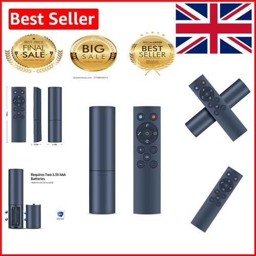 Compact Ergonomic Remote Control for Princess Tower Fan - No Programming Needed