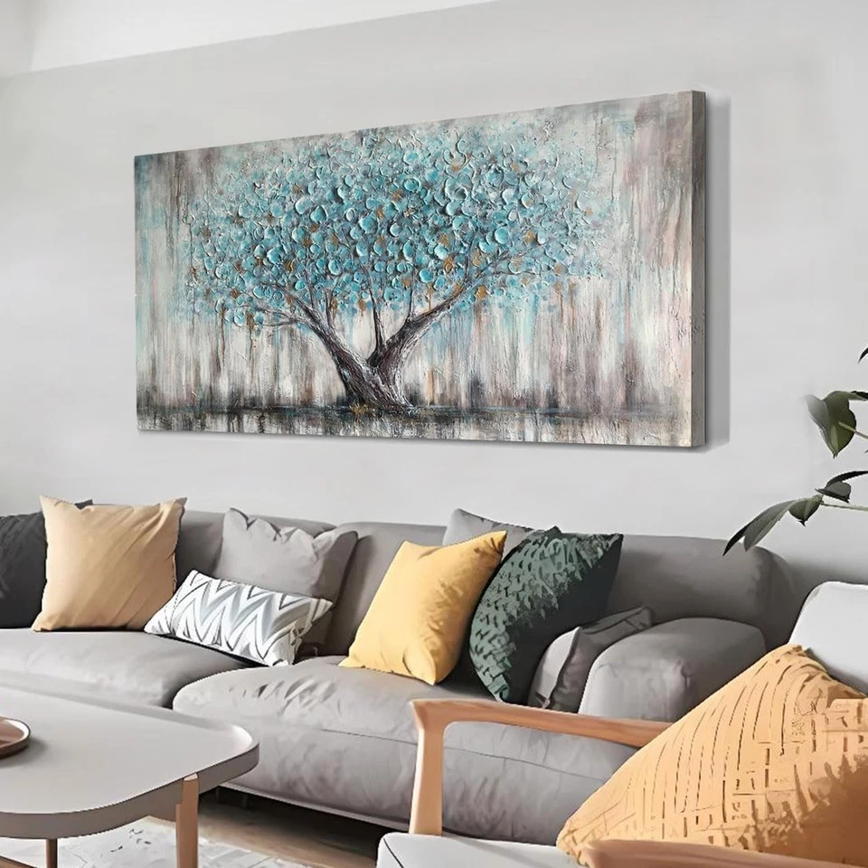 Tree of Life Wall Art - Vibrant Colors, Textured Design - Image 4 of 4