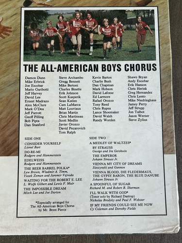 The All-American Boys Chorus "A Little Magic... And A Lot Of Fun!" Vinyl, versiegelt - Bild 7 von 12