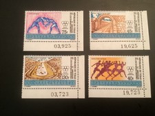 ICOLLECTZONE Chad C85-86 Pl # singles Olympics XF NH  (E000-463)