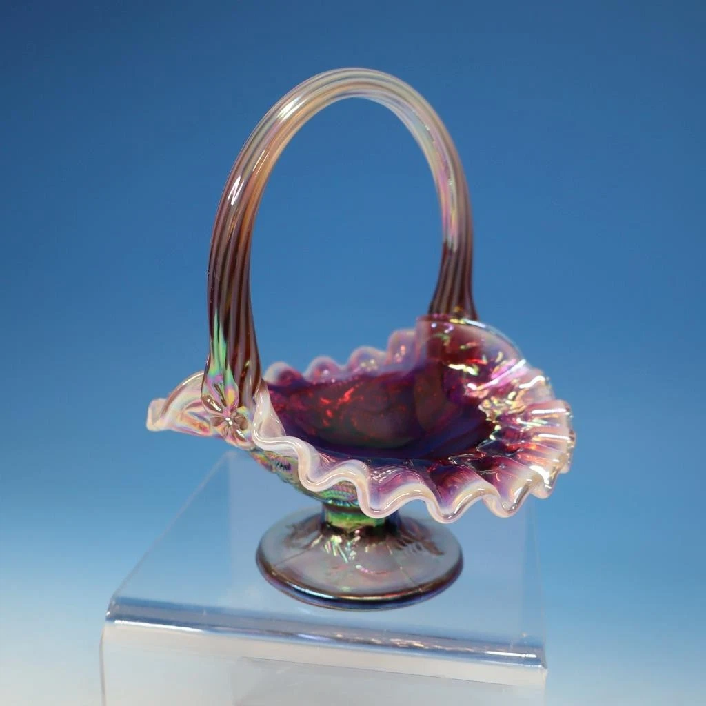 Fenton Strawberry Basket for sale | eBay