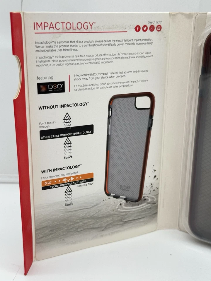 Tech21 Impactology Classic Check Flexible Phone Case For iPhone 6 Plus - Image 4 of 4