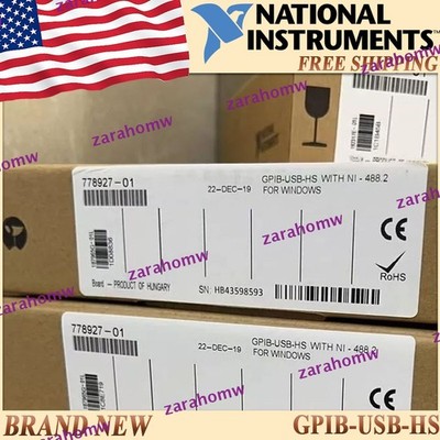 For National Instruments GPIB-USB-HS Interface Adapter IEEE 488 Controller New
