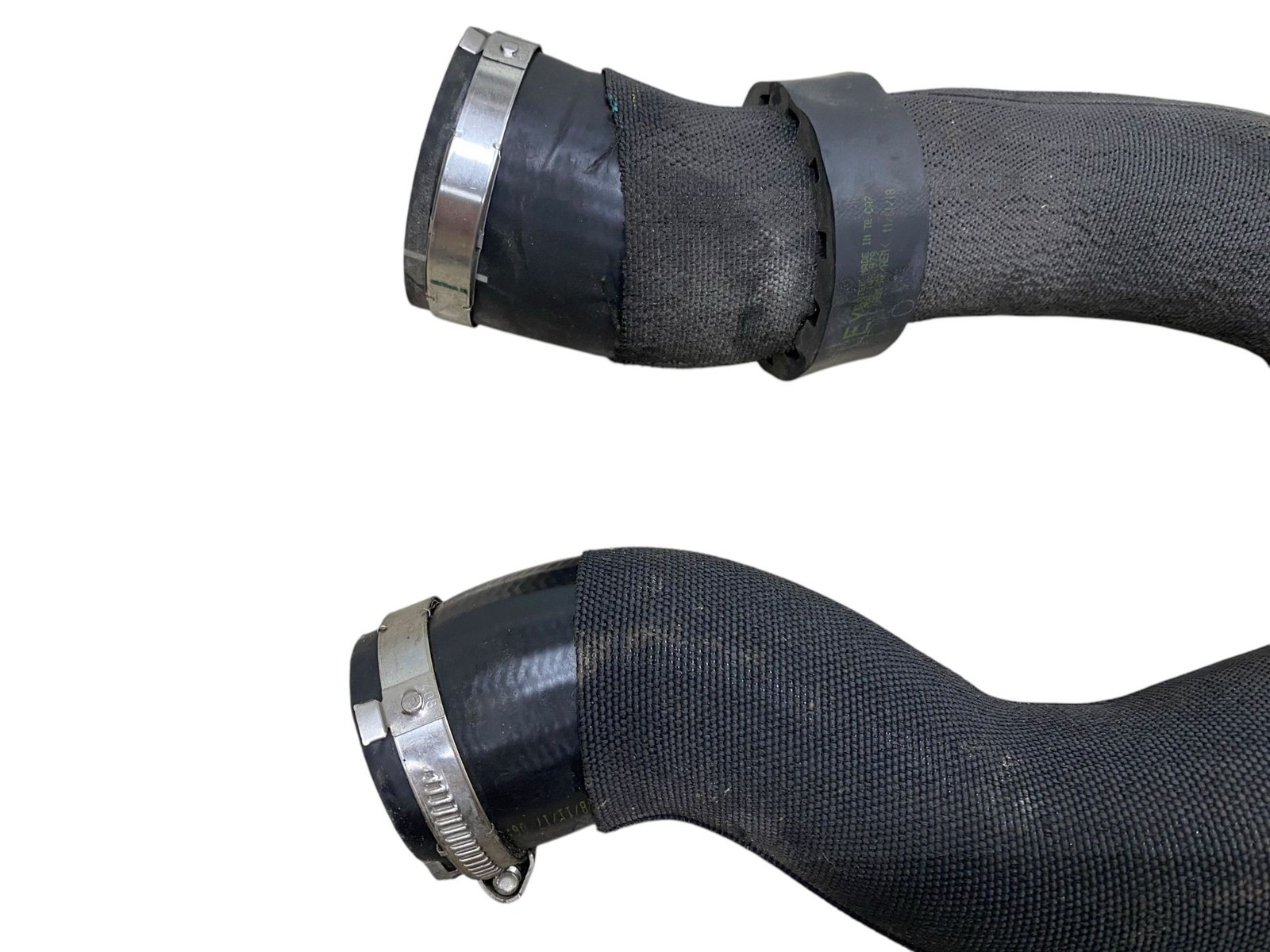 2016-2020 BENTLEY BENTAYGA OEM 6L W12 LEFT INTERCOOLER AIR INLET OUTLET HOSE SET