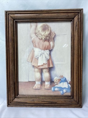Bessie Pease Gutmann -   May We Come In   Copy Of Print - SIGNED