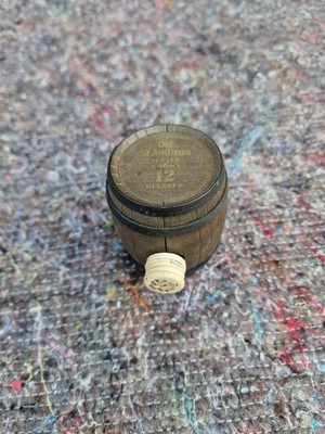 MINIATUR OLD ST ANDREWS SCOTCH WHISKY FASS 50ml Leerflasche Sammlerstück 