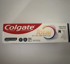 Colgate Total Active Prevention Deep Clean Toothpaste 3.3 oz