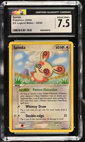 Spinda graded CGC 7.5 for sale on eBay