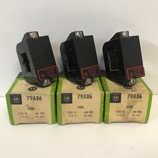 SET OF (4) NEW OLD STOCK! ALLEN-BRADLEY OPERATING COILS 79A86 110/120V 50/60