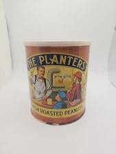 Vintage 1982 Planters Fresh Roasted Peanuts Tin