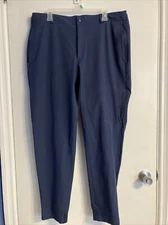 Mack Weldon Pants Men’s Extra Large Blue Jogger Navy Flex Elastic Waist #1850