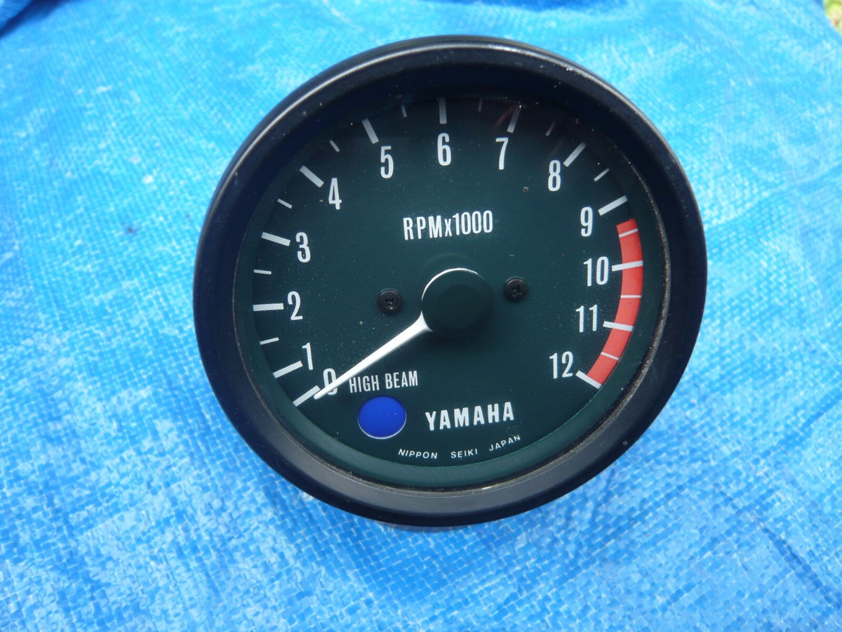 Yamaha XS 400 360 OHC bis 1978 Drehzahlmesser Instrument Cockpit 