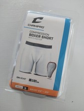 Champro Compression Boxer Short with C-Flex Cup - Youth Small 23"-25" DRI-GEAR