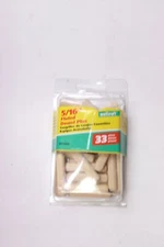 (33-Pk) Wolfcraft Fluted Dow Pins Natural 5/16" x 1-1/2" 2912405