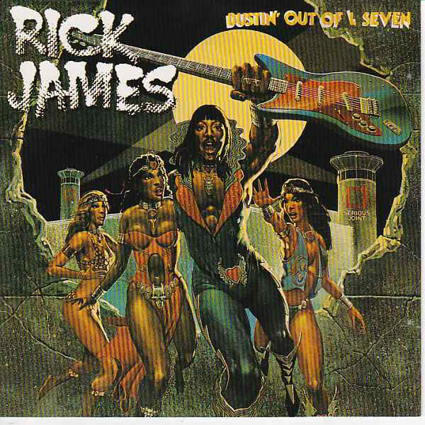 Rick James ‎– Bustin' Out Of L Seven (2003) Motown CD reissue NEW