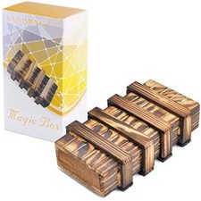 Stash Your Cash Secret Puzzle Box Camouflage Cash Money Holder Brain Teaser