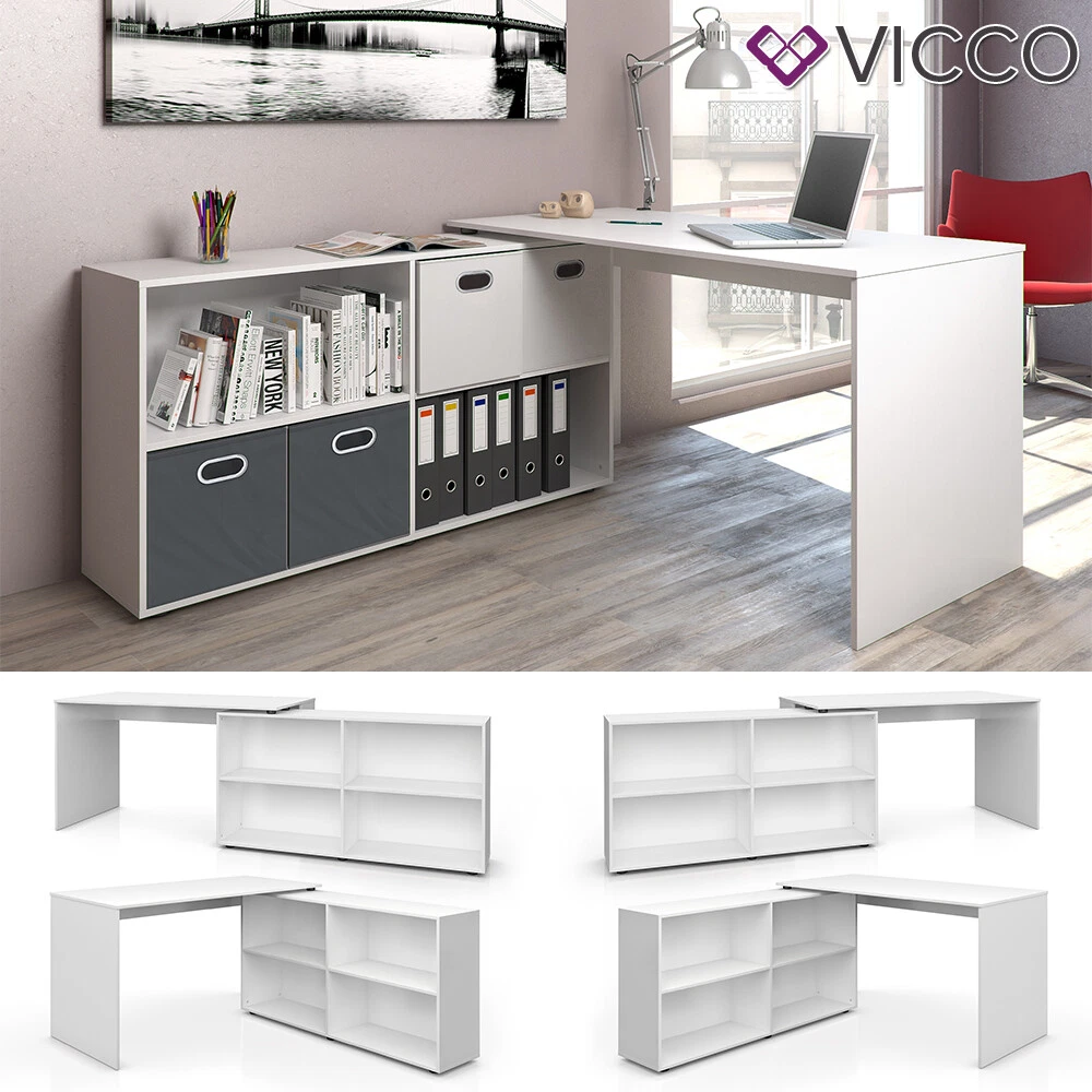 VICCO FLEXPLUS corner desk computer office desk PC desk