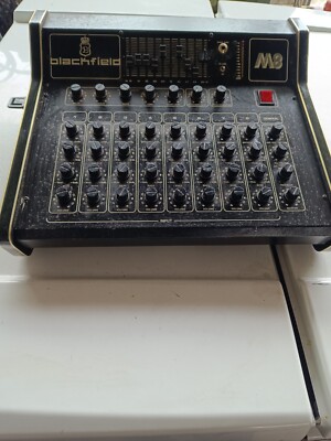 Monacor MPX-1000 blackfield M8 Mischpult