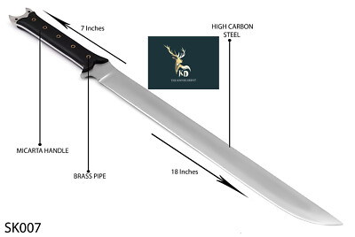 Custom Handmade forge Sharp Survival Battle  Carbon Steel sharp Gladius Sword