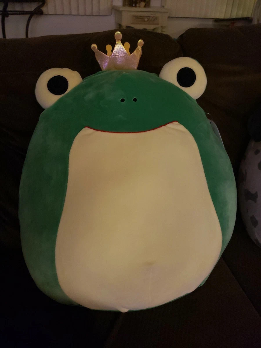 Squishmallow Baratelli Frog Prince 16 Kellytoy Walgreens Exclusive NWT  Plush