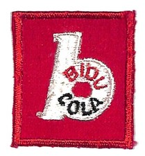 Bidu Cola (Argentina) Small Embroidered Soda Patch c1950's-60's VGC Scarce