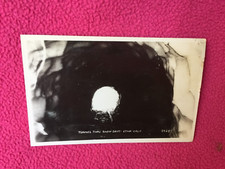 MT. SHASTA AREA vintage RPPC POSTCARD california TUNNEL THRU SNOW DRIFT ca ETNA