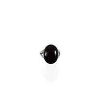 Handmade 925 Sterling Silver Genuine Black Onyx Gemstone Ring