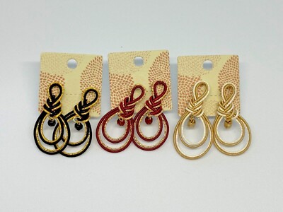 Handgefertigte japanische Mizuhiki Knoten Ohrringe - traditionelles Geschenk ...