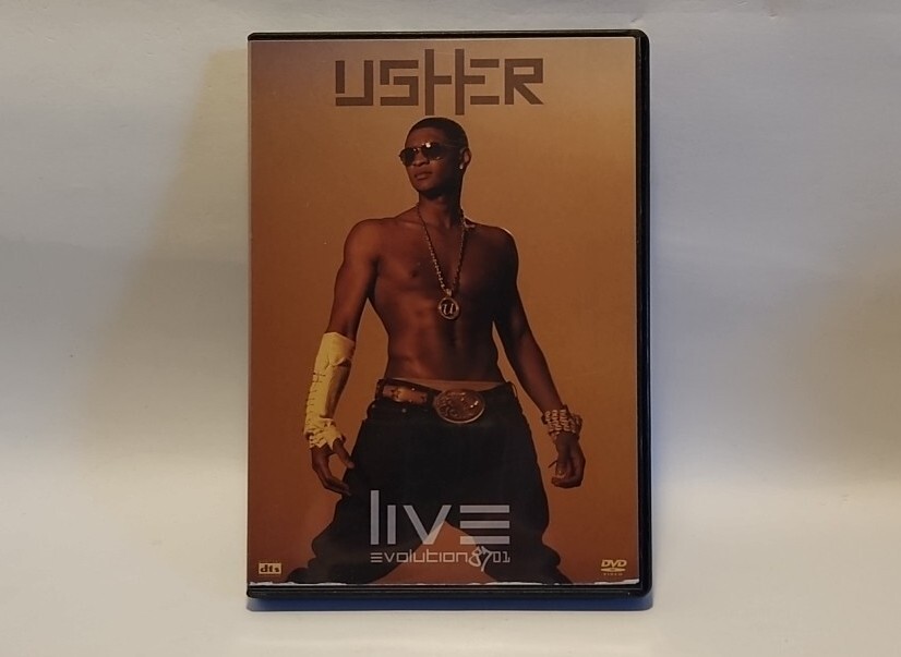 USHER: Live Evolution 8701 (DVD, 2002) 90 min. Eagle Rock USA with