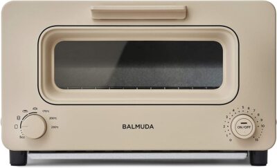BALMUDA The TOASTER K05A OvenSteam Toaster White Charcoal Grey
