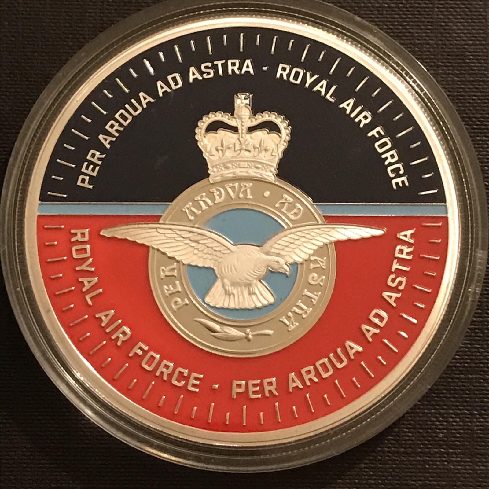 RAF Memorabilia Collection 75th Anniversary Dambusters Silver Plated ...
