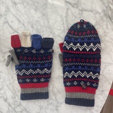 Męskie rękawiczki z jednym palcem Jack Spade Slow Clap Wielokolorowe mieszanka. Podszewka polarowa