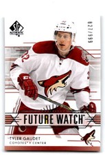 2014 SP Authentic  # 207 Tyler Gaudet