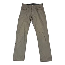 MCS Malboro Classic Brown 5 Pocket Cotton Pants Mens Size 31X34