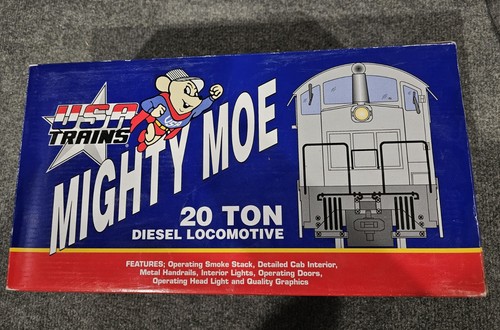 USA TRAINS Mighty Moe 20 Ton Diesel Locomotive C&O 222 Chessie System - Picture 1 of 5