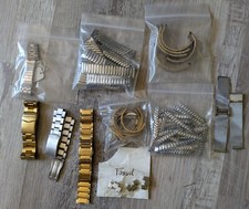 Huge Lot Of Watch Bracelet Making Supplies Bands Stainless Steel