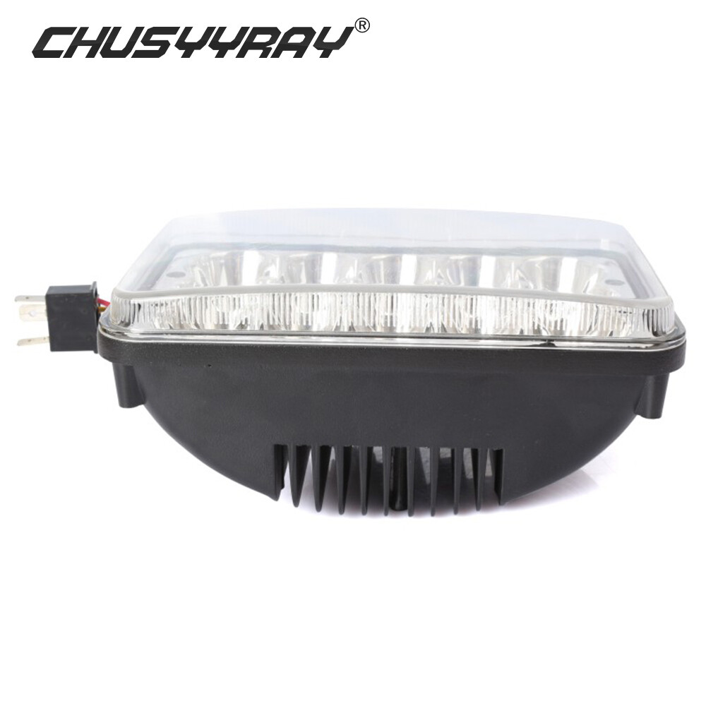 4pcs Fit Buick Regal Grand National 1982-1987 4X6 LED Headlights Halo Red DRL