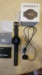 Suunto 7 Watch - All black, Pre-Owned, Worn only two days. Comes with charger.