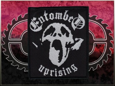 ENTOMBED - Uprising PATCH, NEW, Death`n Roll, GOREFEST, NIRVANA 2002