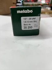 Metabo 35250 1/2" Geared Chuck With Key 1/2-20 UNF